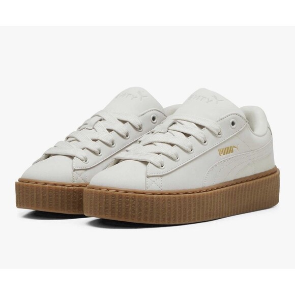 Puma Other - PUMA FENTY Junior Creeper Phatty Nubuck Sneakers. Warm White. Size 6.5